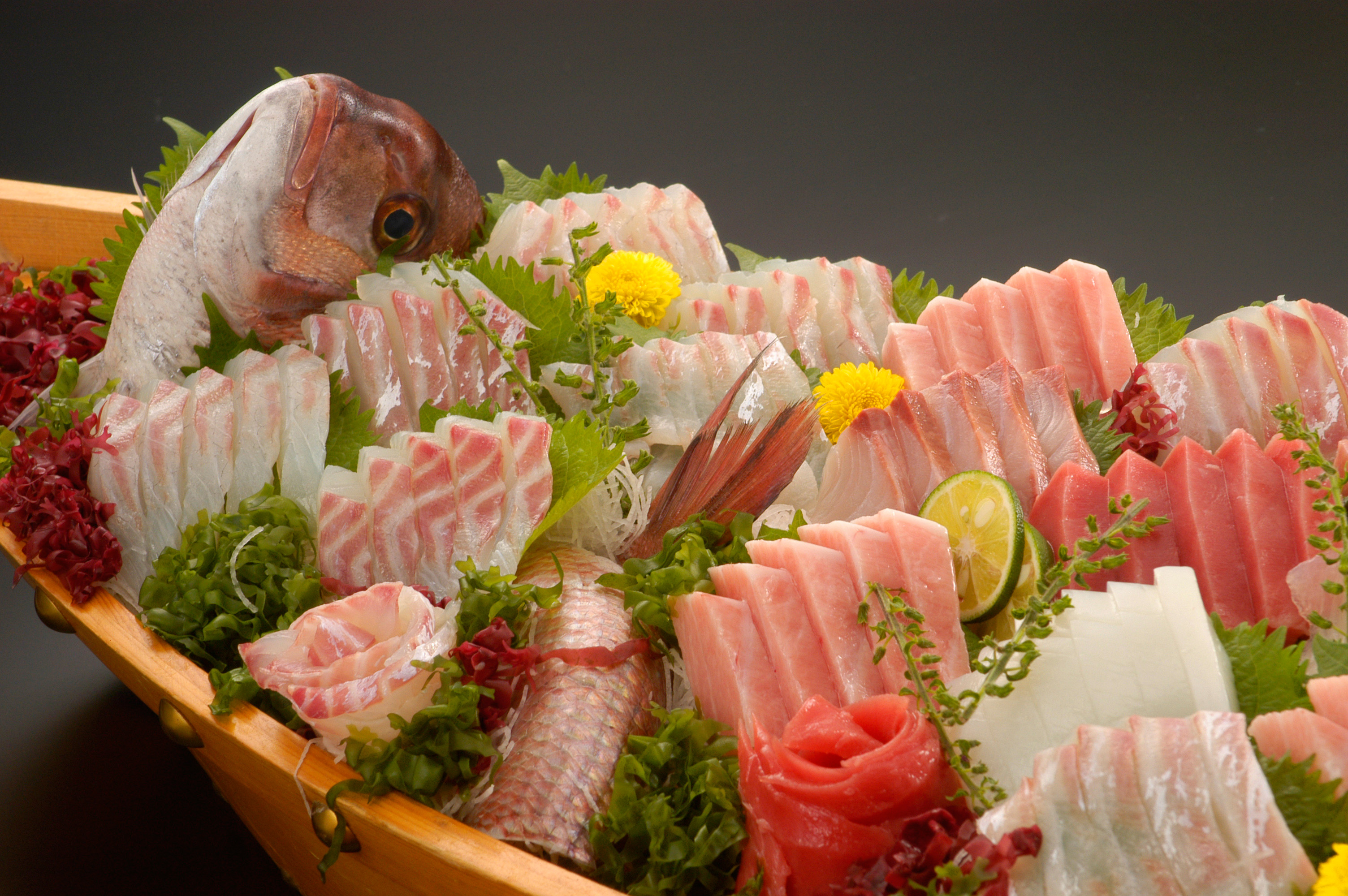 鯛の姿造り