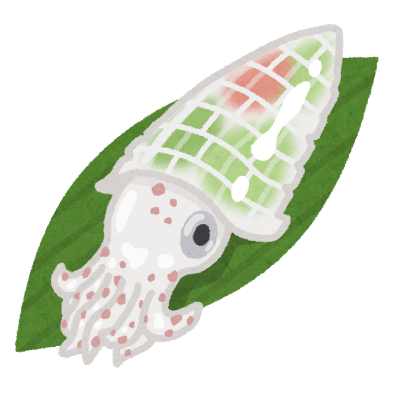 いか活き造り